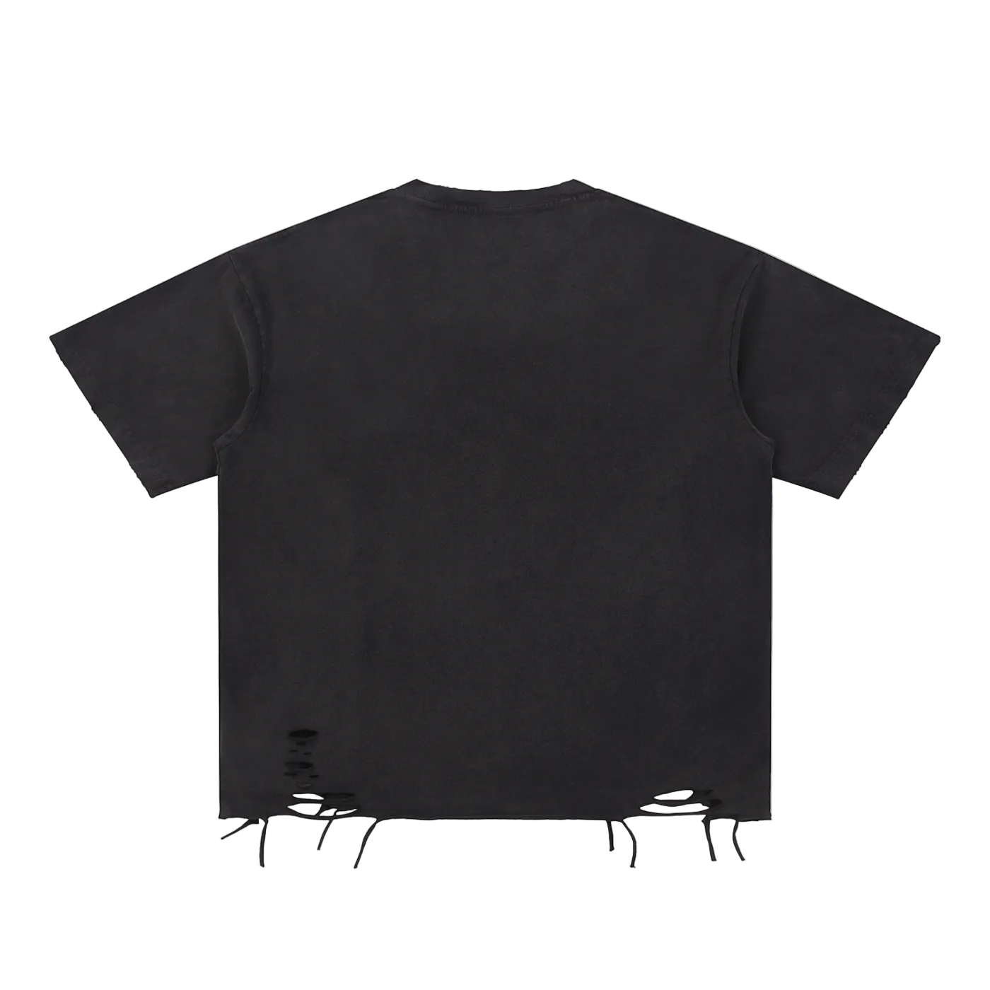 Choppawood Snow Washed Raw-Hem T-Shirt | Noise vs Focus Edition