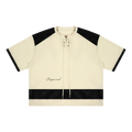 Choppawood X Marks the Spot | Unisex Raglan Sleeve Mesh Boxy T-Shirt