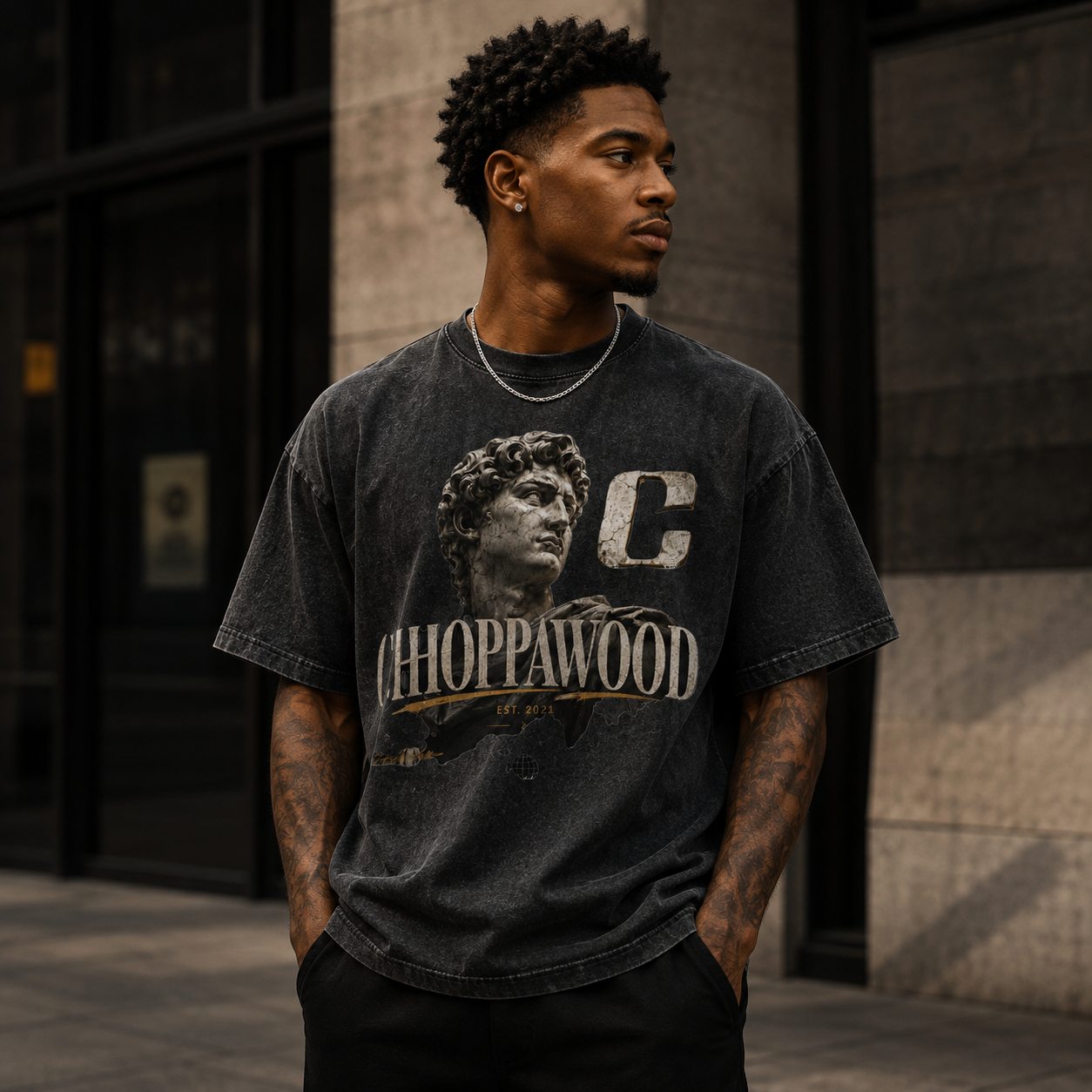 Choppawood Built Different Graphic T-Shirt | Worldwide Legacy Edition