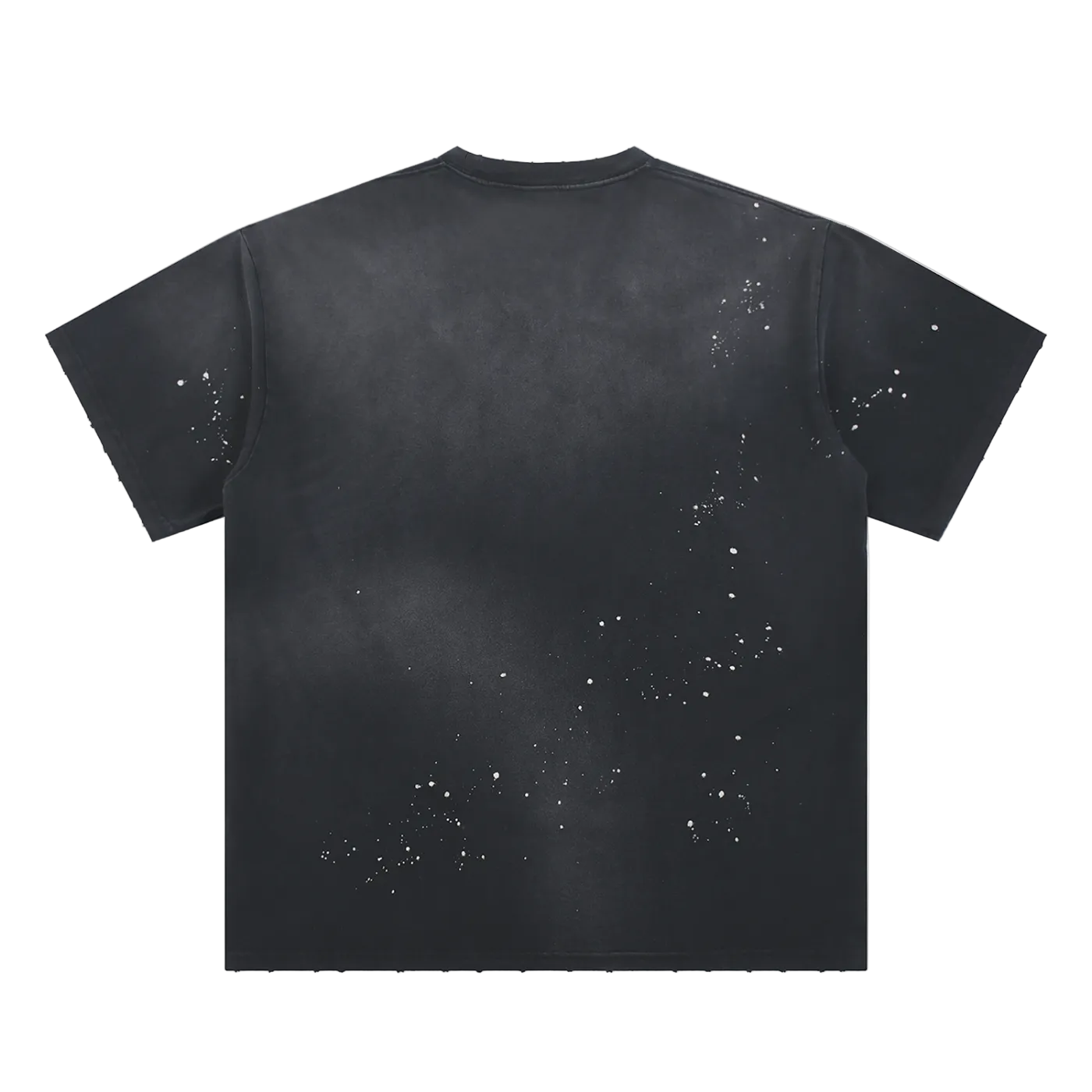 Choppawood Hand-Frayed Sunfade Paint Splatter T-Shirt | Premium Vintage Streetwear Tee