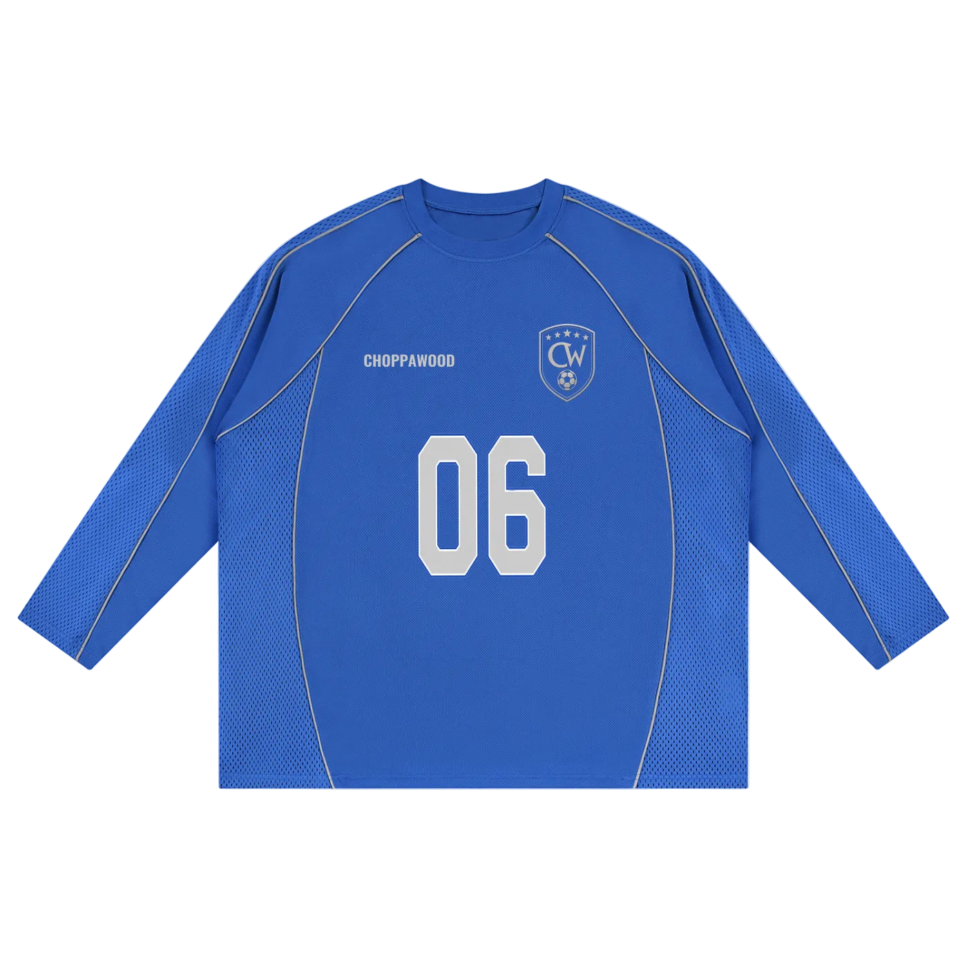 Choppawood Unisex Paneled Raglan Soccer Jersey | Built Different Edition