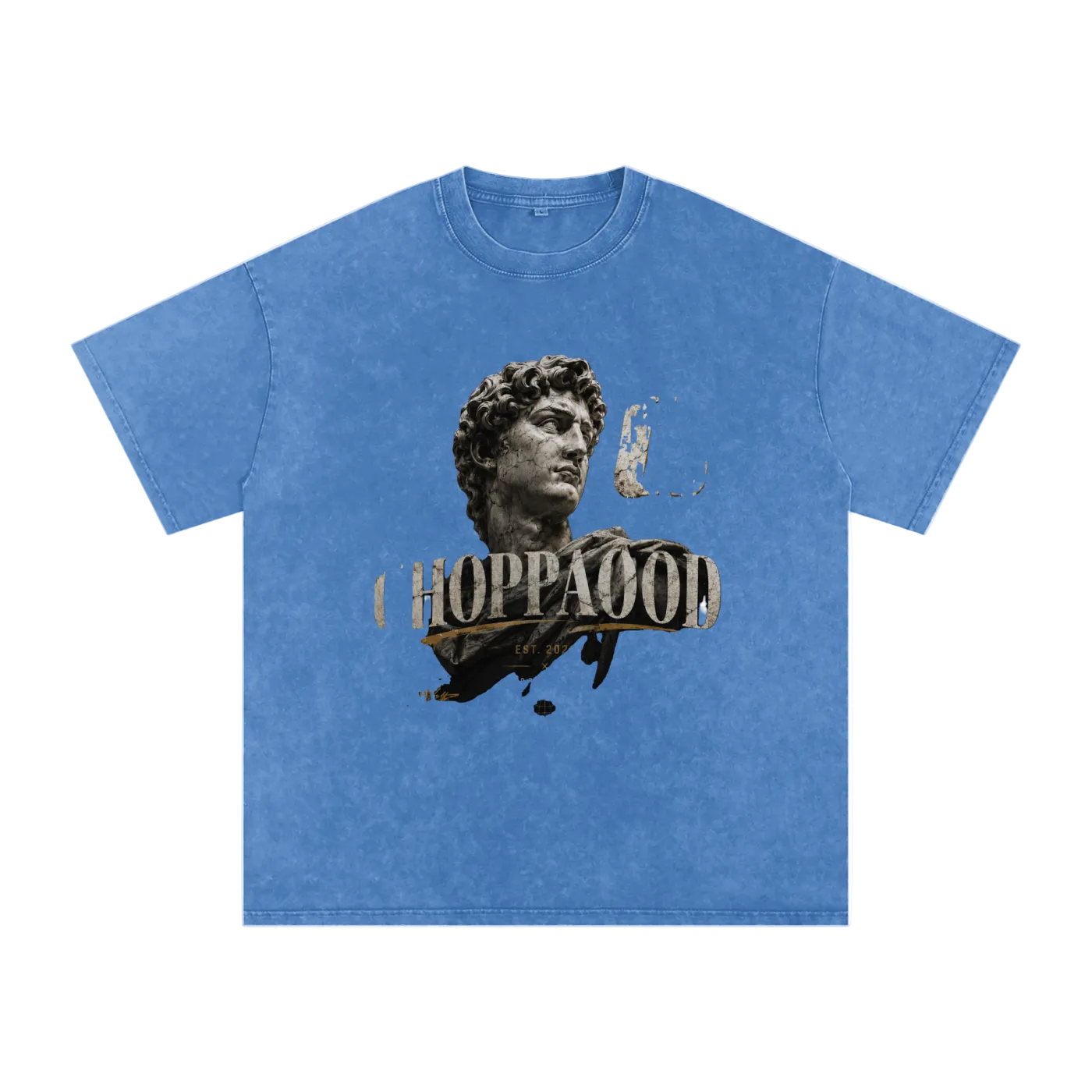 Choppawood Snow Washed Oversized Cotton T-Shirt | Vintage Streetwear Tee