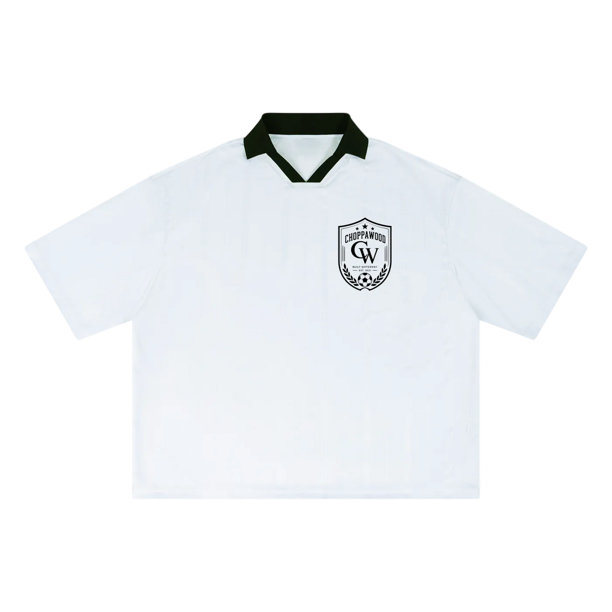Choppawood Unisex Striped Boxy Soccer Jersey | Built Different Edition