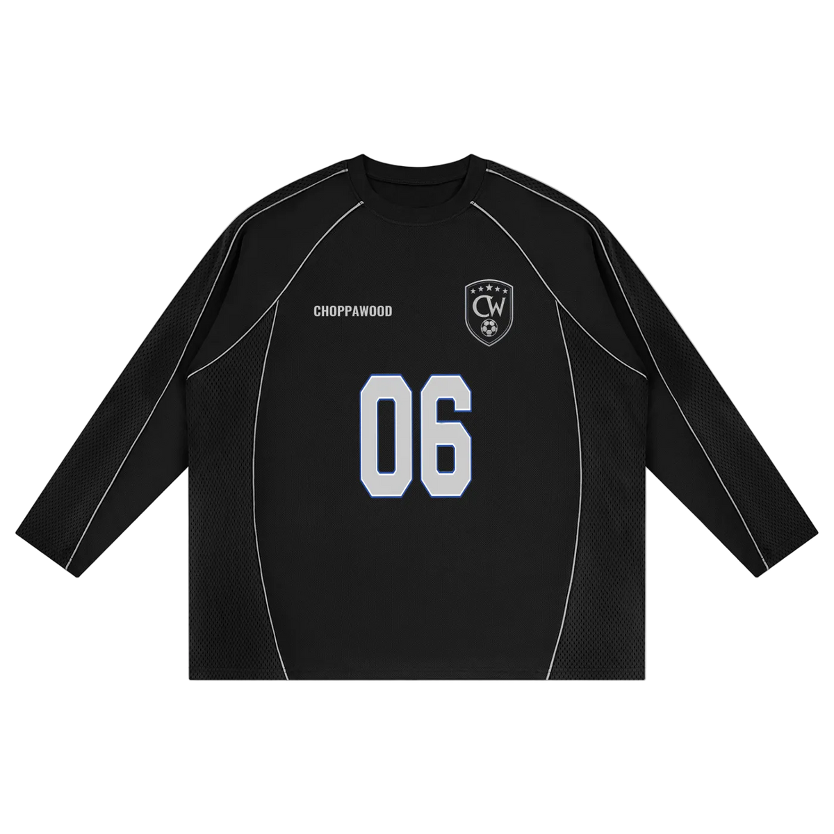 Choppawood Unisex Paneled Raglan Soccer Jersey | Built Different Edition