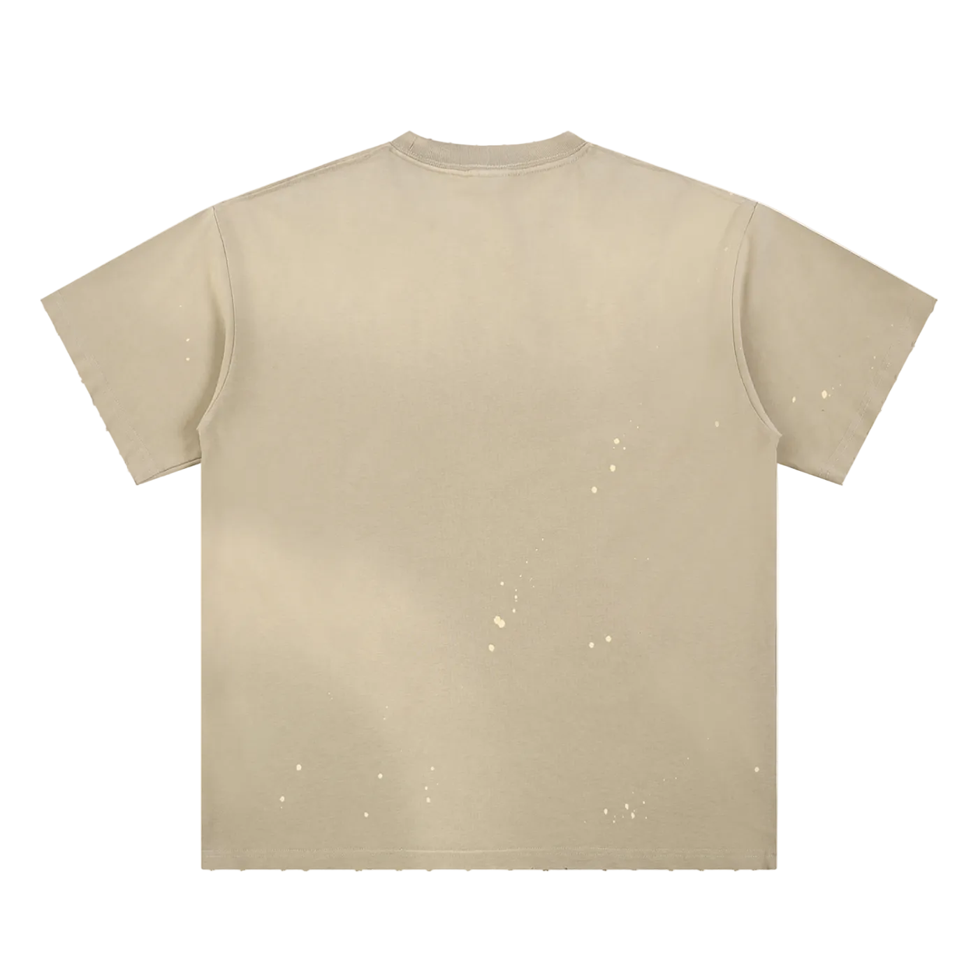Choppawood Hand-Frayed Sunfade Paint Splatter T-Shirt | Premium Vintage Streetwear Tee